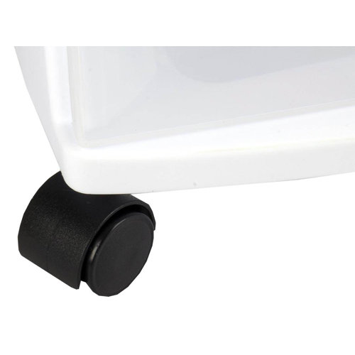 Sterilite Home 3Drawer Cart Clear Portable Durable Storage Container